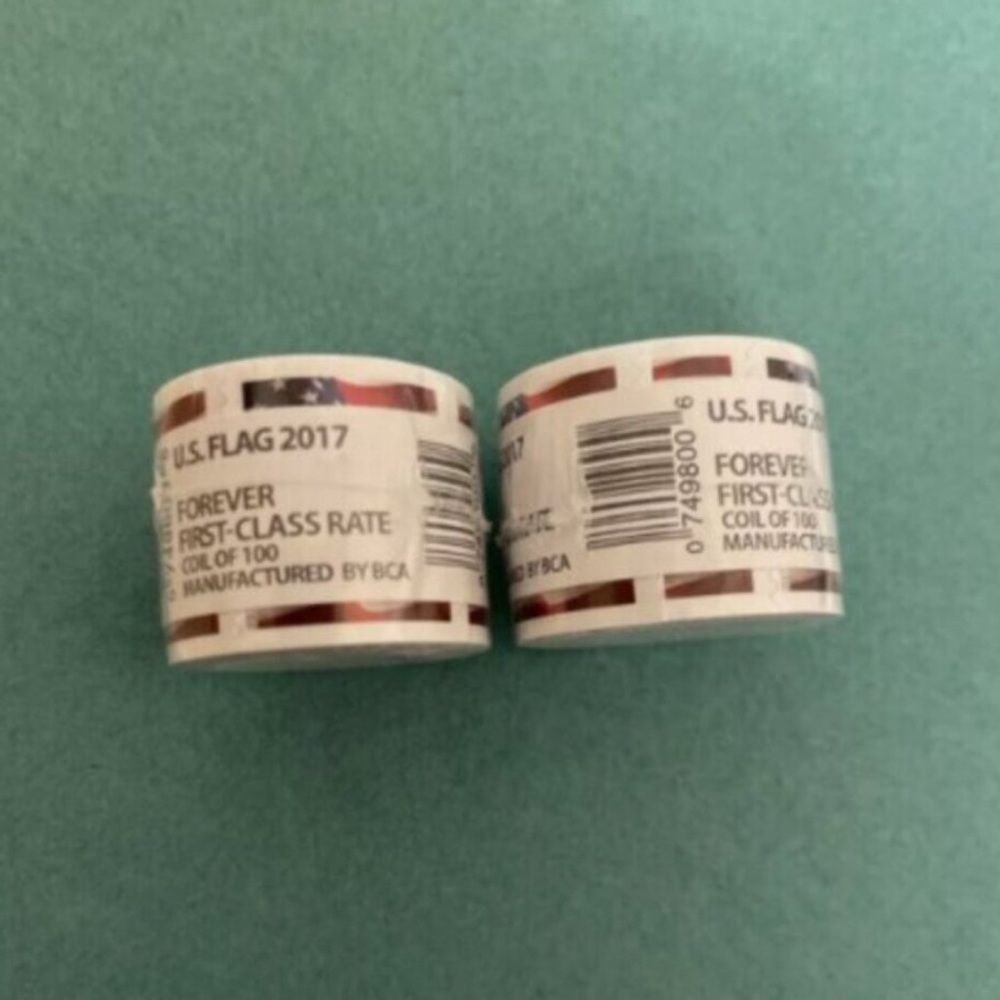 Forever Stamps 2017 ten roll 10 roll = 1000 pcs